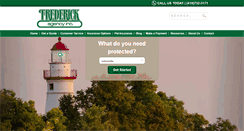 Desktop Screenshot of frederick-insurance.com